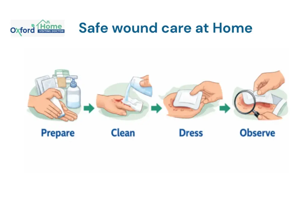 Wound Dressing at Home